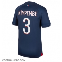 Paris Saint-Germain Presnel Kimpembe #3 Thuis tenue 2023-24 Korte Mouwen
