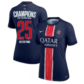 Paris Saint-Germain Thuis tenue Dames 2024-25 UCL Champions Korte Mouwen