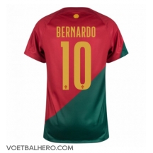 Portugal Bernardo Silva #10 Thuis tenue WK 2022 Korte Mouwen