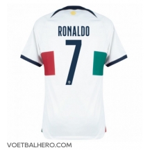 Portugal Cristiano Ronaldo #7 Uit tenue WK 2022 Korte Mouwen