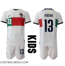 Portugal Danilo Pereira #13 Uit tenue Kids WK 2022 Korte Mouwen (+ broek)