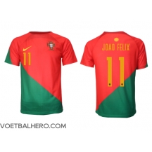 Portugal Joao Felix #11 Thuis tenue WK 2022 Korte Mouwen