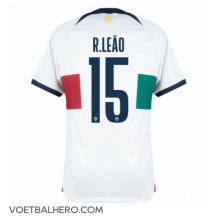 Portugal Rafael Leao #15 Uit tenue WK 2022 Korte Mouwen