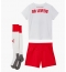 RB Leipzig Thuis tenue Kids 2025-26 Korte Mouwen (+ broek)