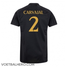 Real Madrid Daniel Carvajal #2 Derde tenue 2023-24 Korte Mouwen