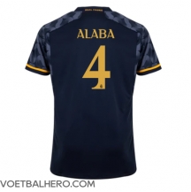 Real Madrid David Alaba #4 Uit tenue 2023-24 Korte Mouwen