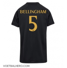 Real Madrid Jude Bellingham #5 Derde tenue Dames 2023-24 Korte Mouwen