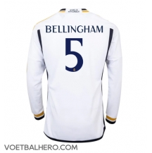 Real Madrid Jude Bellingham #5 Thuis tenue 2023-24 Lange Mouwen