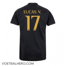 Real Madrid Lucas Vazquez #17 Derde tenue 2023-24 Korte Mouwen