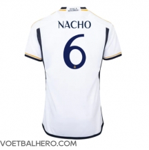 Real Madrid Nacho #6 Thuis tenue 2023-24 Korte Mouwen