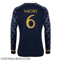 Real Madrid Nacho #6 Uit tenue 2023-24 Lange Mouwen