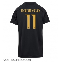 Real Madrid Rodrygo Goes #11 Derde tenue Dames 2023-24 Korte Mouwen