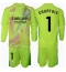 Real Madrid Thibaut Courtois #1 Keeper Derde tenue Kids 2024-25 Lange Mouwen (+ broek)