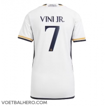 Real Madrid Vinicius Junior #7 Thuis tenue Dames 2023-24 Korte Mouwen