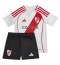 River Plate Thuis tenue Kids 2024-25 Korte Mouwen (+ broek)